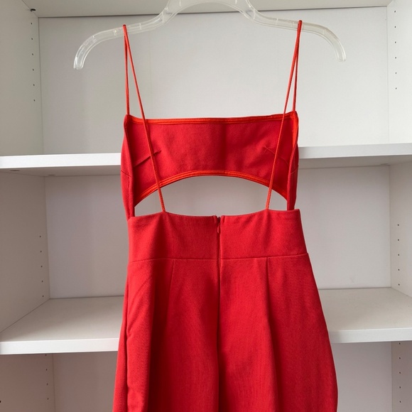 SUPERDOWN Trista Cut Out Dress in Poppy - Picture 6 of 8